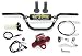 Two Brothers Racing Pro Bar and Triple Clamp Kit - Red 010-6-01PR