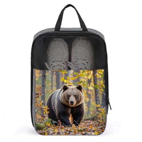 Bolsa organizadora de zapatos de viaje antipolvo para maletas y deporte
