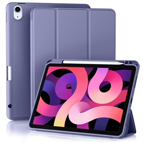 Image of Akkerds for iPad Air 11 Inch Case M4 /M3 /M2,Air 5th /4th Gen, Lightpurple