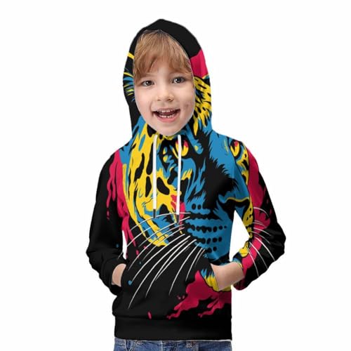Idée cadeau ado pull motif panthère noire sweat original pour anniversaire - 5