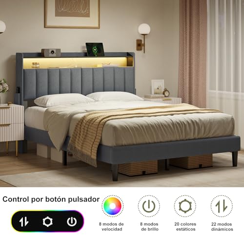 La Mejor Selección de Cama Queen Size Precio de esta semana. 6 Imagen adicional