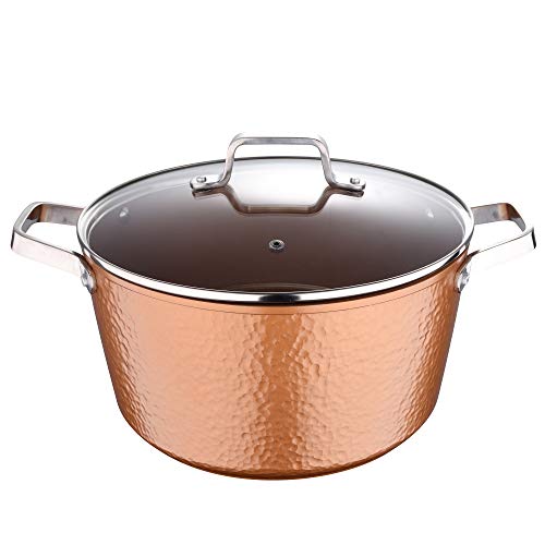 San Ignacio - Cacerola con tapa 28x15 cm aluminio forjado inducción, colección Origen