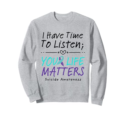 I Have Time To Listen Your Life Matters Suicide Prevention �g���[�i�[