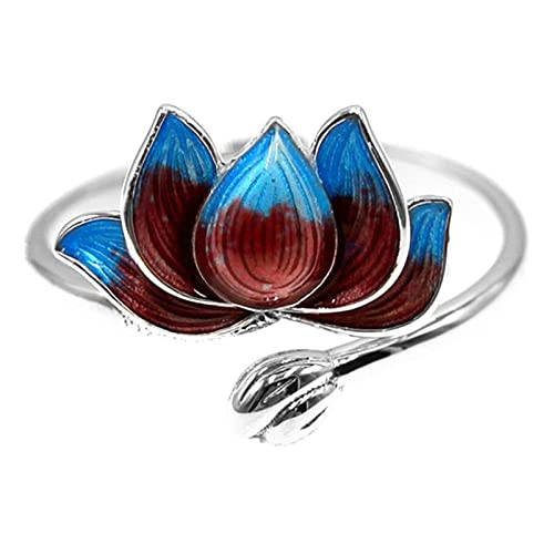 Bague réglable femme cadeau romantique idéal anneau S925 créativité cool