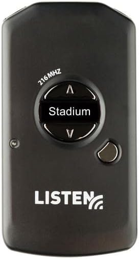 Listen Technologies LR-5200-216 Advanced Intelligent DSP RF Receiver, 216 MHz