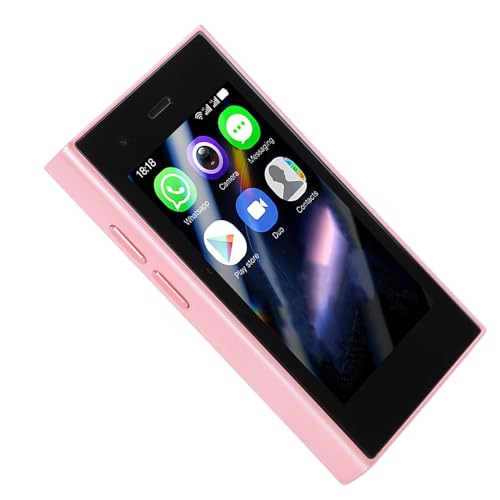VELATEMOR Teléfono Desbloqueado, Pequeño Teléfono Inteligente 4g,. Teléfono Móvil Dual SIM, Teléfono Celular Portátil con Pantalla de 3.0 Pulgadas, Cámara Delantera de 2MP y 5MP de 5MP.