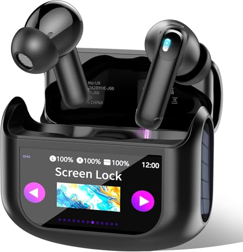 QXUFV Bluetooth Kopfhörer mit Touchscreen, In Ear Kopfhörer Kabellos...