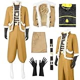 VSAEJO Hawks Cosplay Costume Yellow Hawks Uniform Outfits Jacket Full Set Halloween
