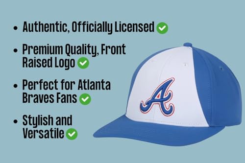 Gorra ajustable snapback Atlanta Baseball City Connect miniatura 7