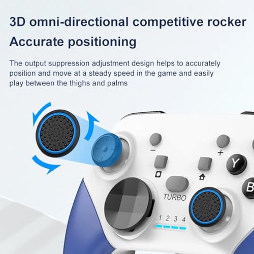 UEAVOID 4 Pares Joystick Thumbstick Grips, Mejor Agarre y Protección de los Sticks, Cubiertas para Mando de Silicona, Accesorios de Controlador de Joystick, para Xbox One Series X/S, PS4, PS5 - imagen 4