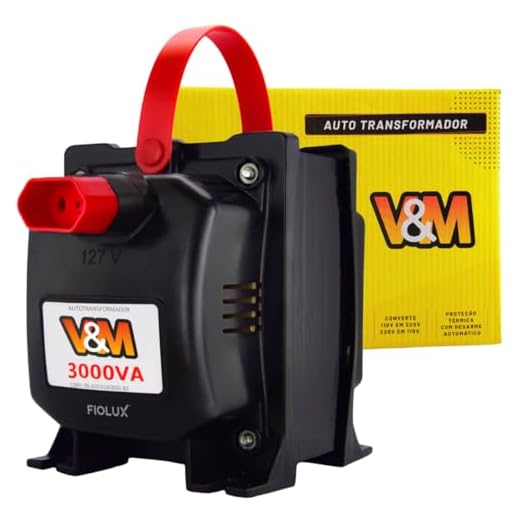 Transformador V&M 3000VA Bivolt 110/220 e 220/110 3000 VA