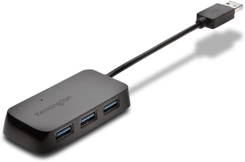 Kensington UH4000 4 Port USB Hub 3.0 (K33978WW),Black