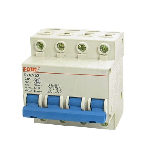 YPEZASDLW DZ47-63 C63 Miniatur-Leistungsschalter 4P