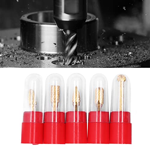 Set de 5 Fresas de Carburo de Tungsteno 6mm x 10mm miniatura 7