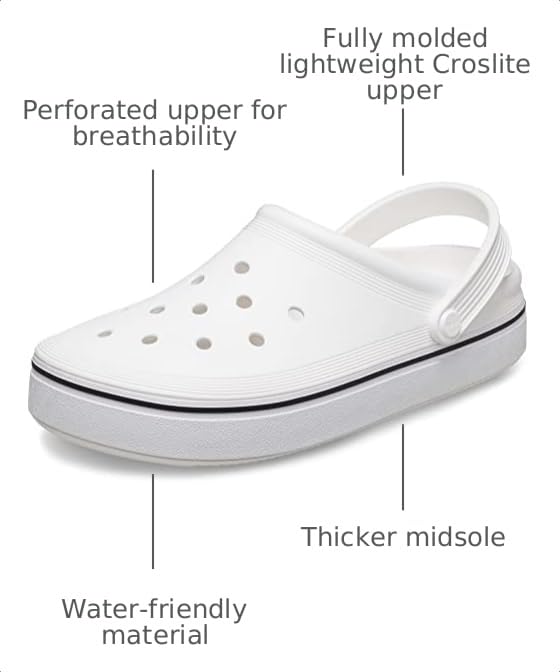 Image of Crocs Unisex Adult Platform Off Court Clogs