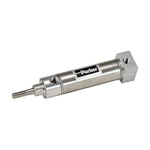 Bloque trasero Parker 0.44BRDSR02.00 para cilindro de aire de 7/16" (Pack de 2)
