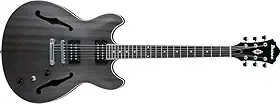 Guitarra Ibanez Semi Acústica As53 Tkf Transparent Black Fla