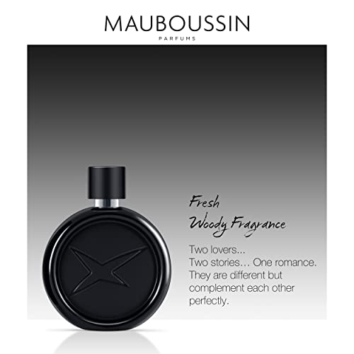 Mauboussin - Une Histoire d'Homme Irrésistible 90ml (3 Fl Oz) - Eau de Parfum for Men - Woody & Fresh Scents - Image 6