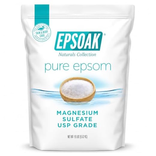 Epsoak Epsom Salt 19 lb. Bulk Bag Magnesium Sulfate USP