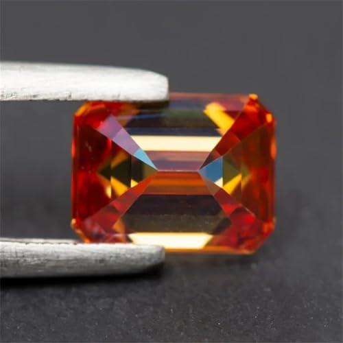 Moissanite VVS1 taille émeraude, le cadeau idéal