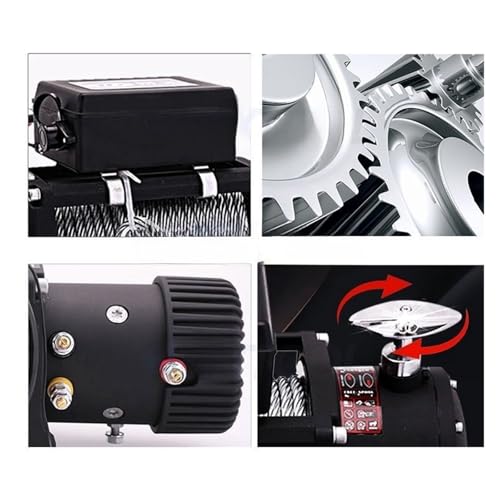 Winche Eléctrico 3000LB 12V para Vehículos Off Road miniatura 4