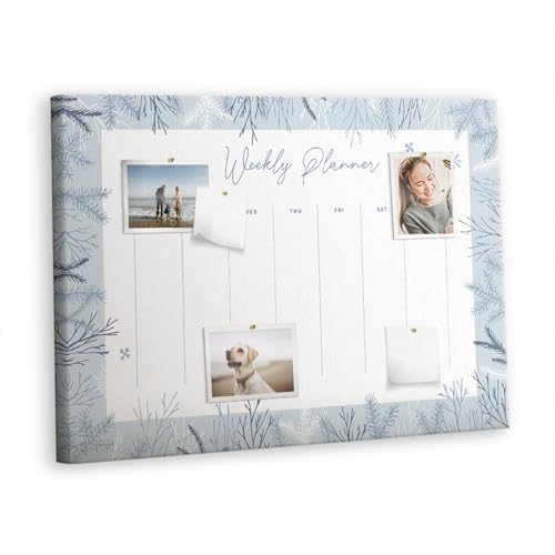 Tableau mural pour maison et bureau : optimisez vos projets sur liège coloré 100x70