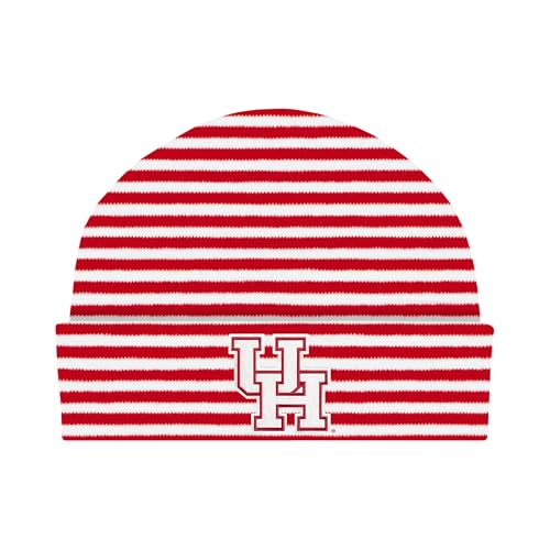Image of Creative Knitwear College Baby Striped Knit Cap - Team Logo, Multiple Colors for Baby Boys & Girls, (0-3 Months)