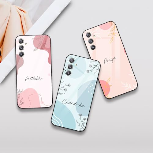 Image of COLORflow Back Cover Compatible with Samsung A34 5G | Aesthetic Name Customized | Shockproof TPU Bumper with Camera Protection Back Cover Compatible with Samsung Galaxy A34 5G, Multicolor