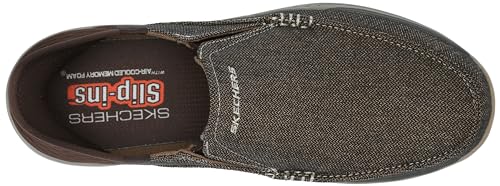 Image of Skechers Men's USA Expected - Cayson Moc Toe Canvas Slip-Ins