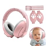 Auriculares antirruido de seguridad para protección auditiva para niños: cómodos auriculares antirruido, reducción pasiva de ruido | Protección para los oídos, comodidad ajustable pasiva con