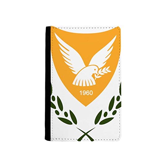 Portefeuille de voyage Chypre anti-perte pour papiers d'identité familiaux