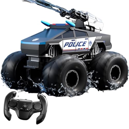 Nitkeep �������p RC�����X�^�[�g���b�N 4WD 2.4GHz �E�H�[�^�[�L���m�� ���S�C 360�x��] ���ᑬ�ؑ� ���W�����[���o�b�e���[ 14�Έȏ� �v���[���g(Black)