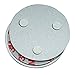 meioro Magnetic Smoke Detector Installation Tool,Quick and Easy Fastening Ceiling Mounted Kit for Smoke Alarm Ø 70mm,No Need Drill 10 Seconds Install Smoke Sensors(4 pcs)