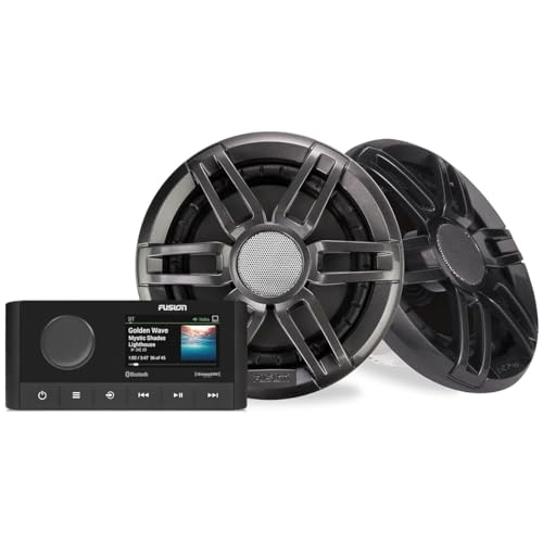 Image of Garmin Fusion MS-RA210 and XS Sports Speaker Kit, A Garmin Brand