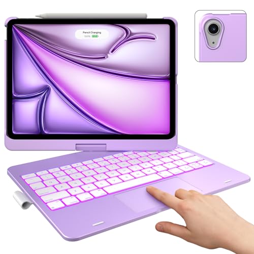 typecase ^b`L[{[hP[X gbNpbht iPad Air 11C` (M3 2025 / M2 2024) p : 360°]\ - 11F̃obNCg - yVz_[tCXL[{[h iPad Air 5