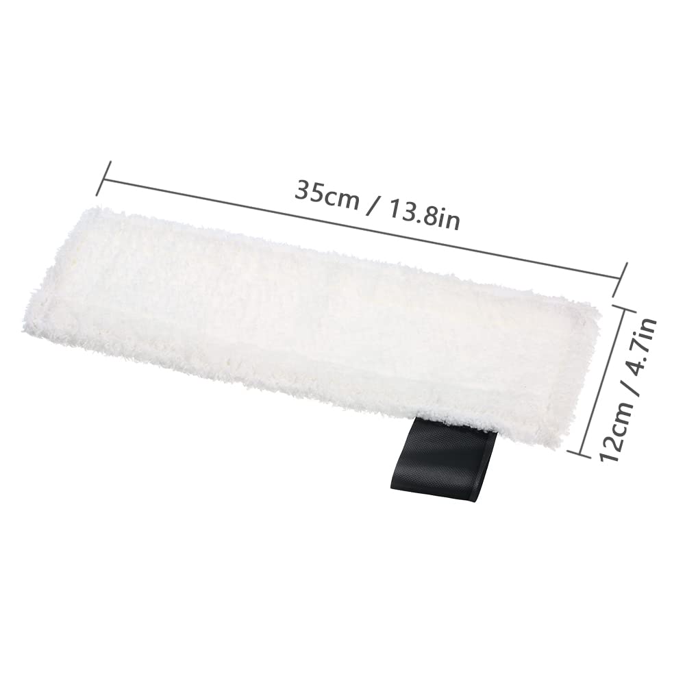 HEEPDD Panni per scopa a vapore per pulitore a vapore portatile, universali, riutilizzabili, lavabili, accessori per SC2/SC3/SC4/SC5 (3 coperture per ugelli e 3 panni per lavaggio)