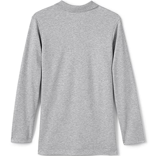 Image of Lands' End School Uniform Girls Long Sleeve Feminine Fit Interlock Polo Shirt