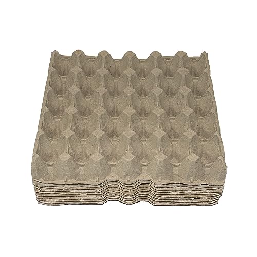 Pack10 Hueveras de Cartón para 30 Huevos de Gallina Tamaño L