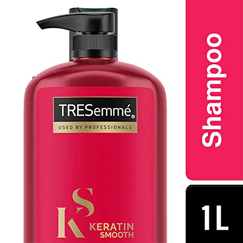 Image of Tresemme Keratin Smooth Shampoo,With Keratin And Argan Oil For Smoother And Shinier Hair, 1 Ltr
