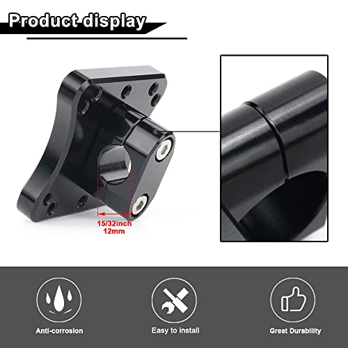 Xitomer Motorbike GPS Bracket Fit for Tenere 700 20-24 Super Tenere XTZ1200 14-24 Tuareg 660 Africa Twin CRF1000L 16-19 R1200 GS/GSA 2014-2018 R1250 GS&GSA 19-24 Motorbike Navigator Mount - Image 2