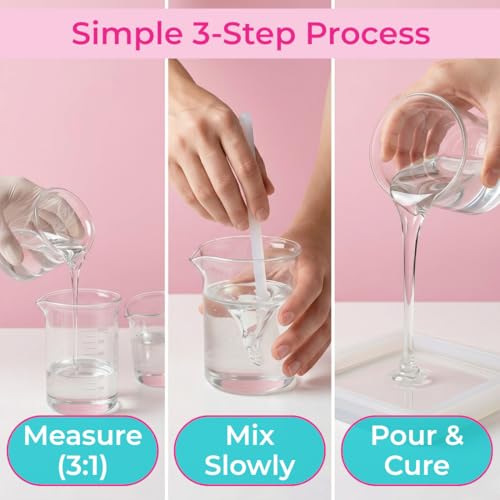 Image of Oytra Casting Epoxy Resin 3:1 Ratio with Hardener 6Kg Crystal Clear Bubble Free Deep Pour Liquid for River Table Table Top Self Leveling High Gloss Non Yellowing Finish