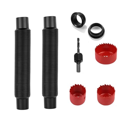 Set di accessori per tubi per acqua piovana resistente alle intemperie per barili da giardino fai da te per irrigazione di verdure, riciclaggio dell'acqua, barili di pioggia