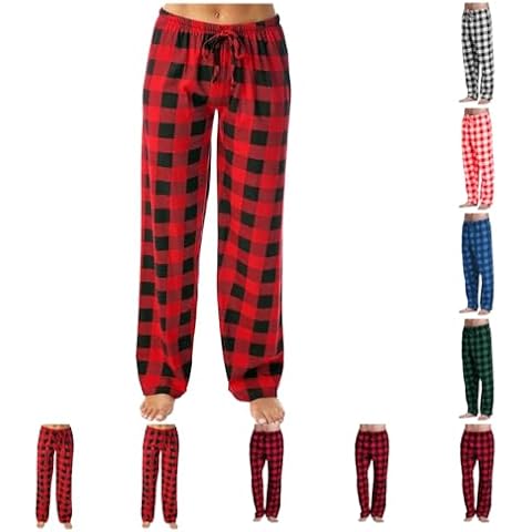 Men's Soft Checkered Pyjama Bottoms Cover