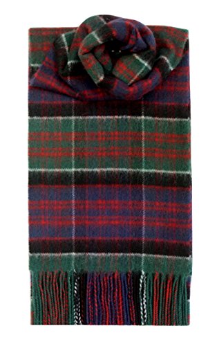 I LUV LTD Macdonald of Clanranald Tartan Scarf Modern Lambswool