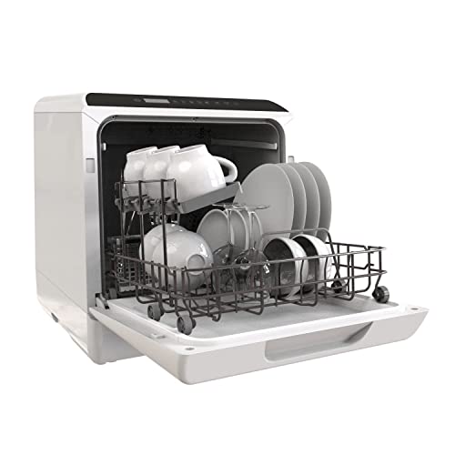 Portable dishwasher, water saving camping dishwasher with 5L water tank