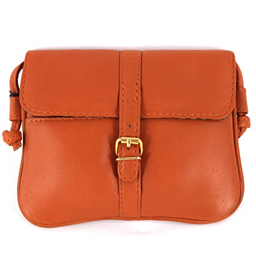 Le Sabbi - 30011tan, Bolsos bandolera Mujer, Marrón (Tan), 1x12x16 cm (W x H L)