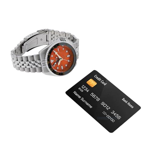 Seiko Aluminium Analog Orange Dial Men's Watch-Ssk005K1