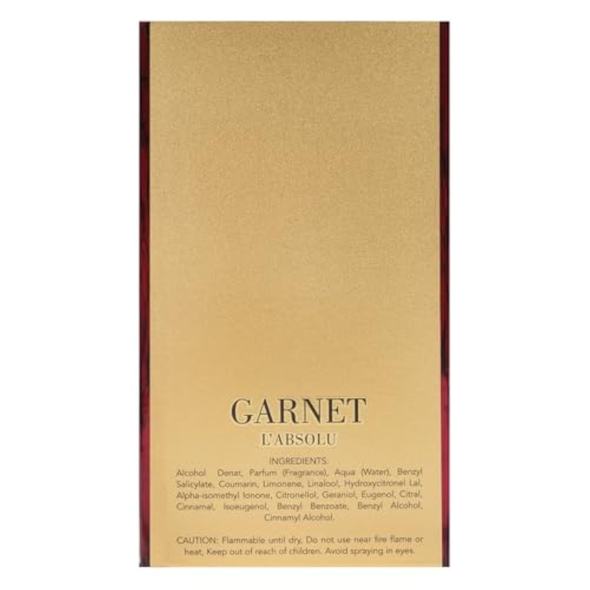 Men's Garnet Eau De Parfum, 100ml, Luxurious Scent