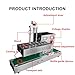 RENJJPBO Industrial Heat Sealing Machine 2200W, 110V/220V Electromagnetic Induction Sealer, Adjustable Speed for Plastic Bottle Sealing (60mm 110V)