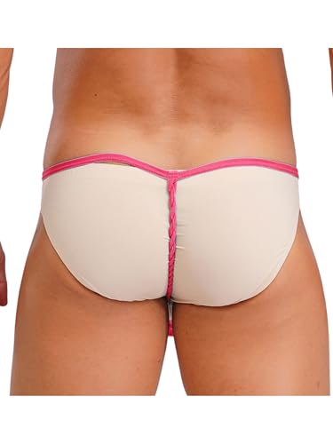 Hedmy Mens Japanese Traditional Fundoshi Kabuki Cotton T-back Thongs Loincloth Sumo Underwear2